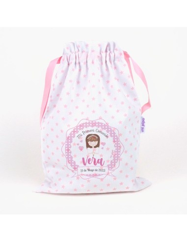 Saquito Comunión Niña personalizada