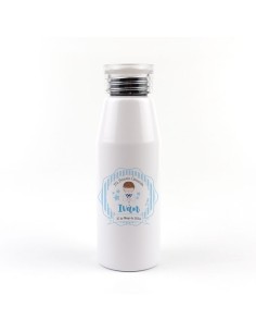 Botella Aluminio personalizada Comunión Niño