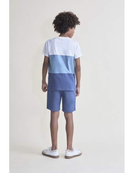 Conjunto niño tonos azulones