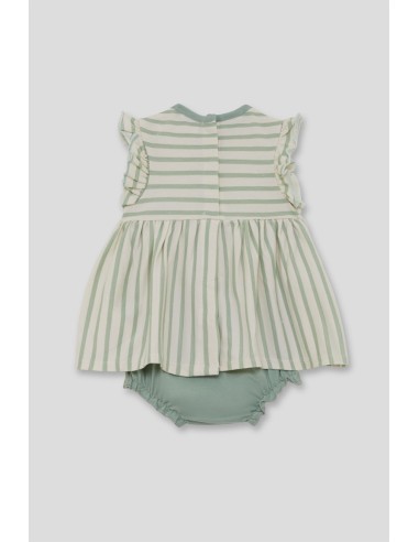 Street Monkey vestido de bebe rayitas
