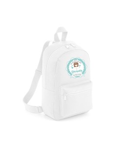 Mochila Medium Nylon Comunión Menta Niña, color a elegir