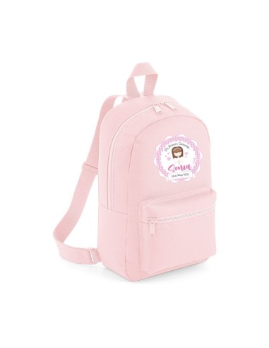 Mochila Medium Nylon Comunion Niña. color a elegir
