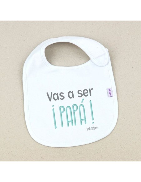 Babero Divertido Vas a ser ¡PAPÁ!