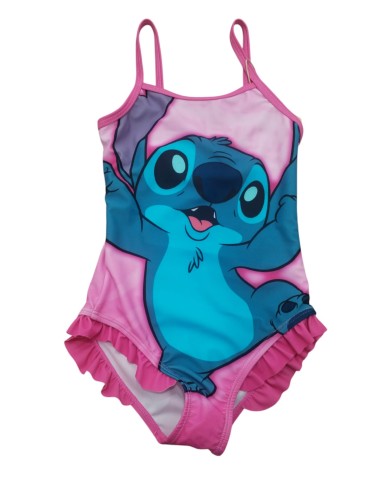 Stich bañador niña fucsia