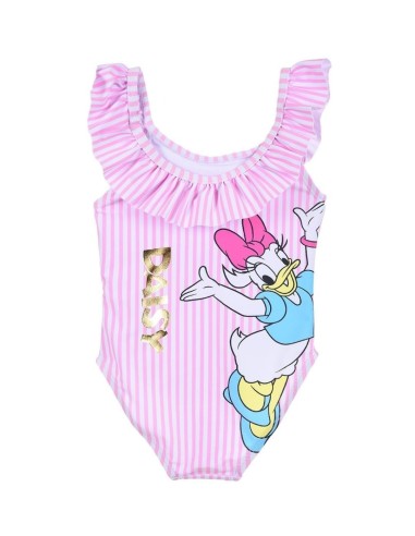Bañador rosa y blanco Minnie y Daisy