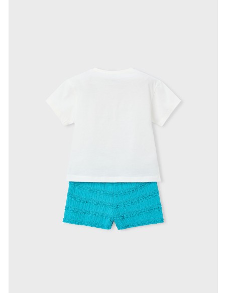 Mayoral conjunto niña  con volantes