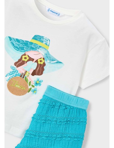 Mayoral conjunto niña  con volantes
