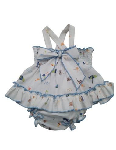 Anacastel vestido con braguita.