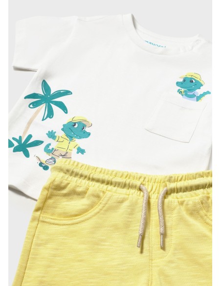 Mayoral conjunto niño cocodrilo