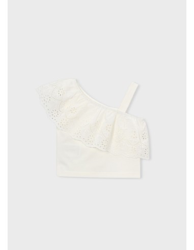 Camiseta con tirante perforado