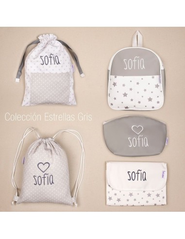 Petate Topitos Gris Personalizado