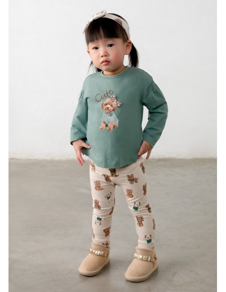 Conjunto camiseta y leggins cute Mayoral