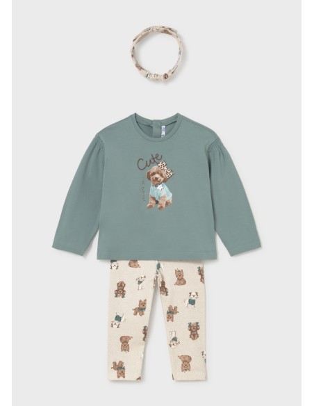 Conjunto camiseta y leggins cute Mayoral
