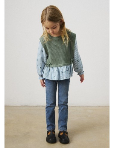 Pantalón vaquero básico niña Mayoral